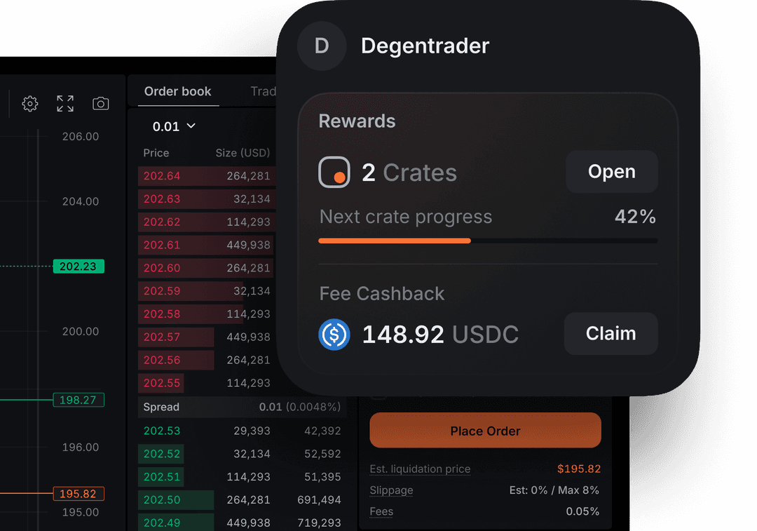 Trade on Infinex Perps