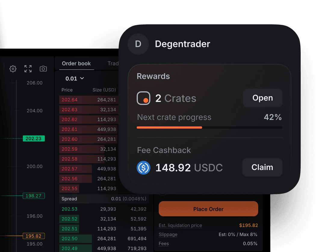 Trade on Infinex Perps