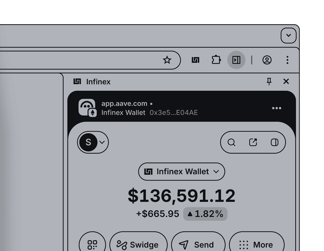 Use Infinex Extension